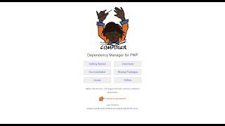 how to Install PHP Composer or Installing and setting composer
