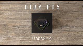 HiBy FD5 Unboxing - Quad AKM AK4493 DAC-AMP (Review)