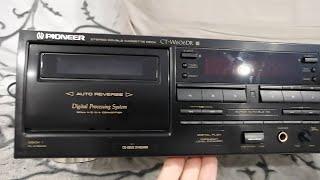 Pioneer CT-W606DR, распаковка посылки из Германии