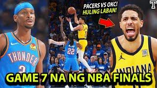 Game 7 ng indiana pacers at okc thunder!│Kampante si shai gilgeous-alexander