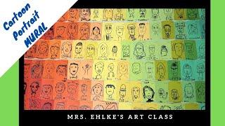 CARTOON PORTRAIT Mural - Easy