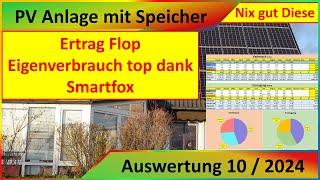 Lohnt sich meine PV Anlage Solaranlage mit Speicher - Goldener Oktober - "Nix gut Diese"