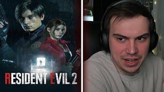 ГЛЕБ ИГРАЕТ В Resident Evil 2 (Леон) | Sasavot