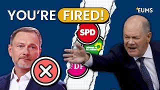 German Government COLLAPSES! New Elections! What Now?