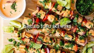 Grilled Tofu Skewers | This Savory Vegan