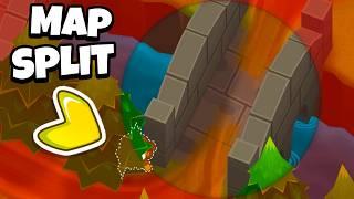 Beating IMPOSSIBLE Map Splits... ALONE (BTD 6)