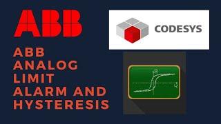 ABB LIMIT ALARM | ABB HYSTERESIS | ABB CODESYS FUNCTION BLOCKS | CODESYS HMI VISUALISATION