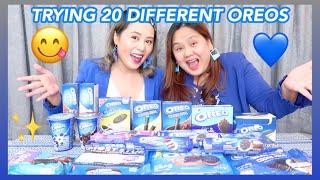 TRYING 20 DIFFERENT OREOS with Mommy Myra  | Eunice Santiago