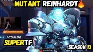 MUTANT REINHARDT | SUPERTF | NEW GAME MODE | SEASON 13 | OVERWATCH 2