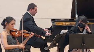 Blind and Partially Deaf Piano Prodigy Yerko Difonis, Two Minute Chamber Recital Excerpt