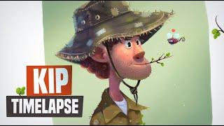 Character design from imagination | Timelapse with Narration