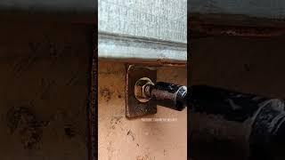 old welder's brilliant idea for thin metal work #welding #welder #metalwork #fabrication