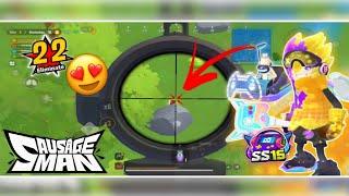 NEW!!  SEASON PASS SKIN  22KILLS GAMEPLAY SS15 | SAUSAGE MAN | SIDDHARTH BHAI | TMK ROTATE GAMER