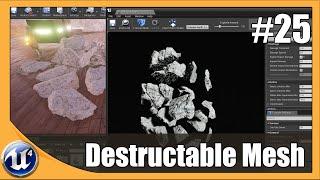 Unreal Engine 4 Beginner Tutorial Series - #25 Destruction Meshes