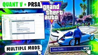  How to Install PRSA & QuantV Graphics Mod in GTA 5 for Stunning Visuals!