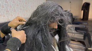 10 YEARS INSANE HAIR TRANSFORMATION | Incredible Man Makeover | ASMR