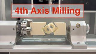 4 Axis Indexed Milling with Kiri:Moto and Carvera