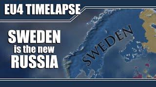 SWEDEN is the new RUSSIA | EU4 Timelapse (AI Only) - Diluvium Universalis