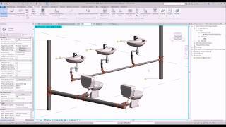 1 Создание разводки по канализации в пределах санузла