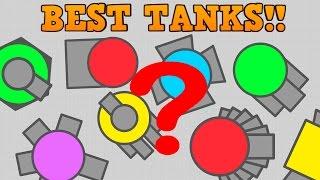 TOP 3 BEST DIEP.IO TANKS!! // Most Overpowered Builds // (Diepio)