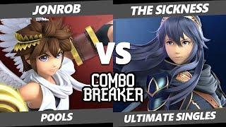 CB 2019 SSBU - JonRob (Pit) Vs. The Sickness (Lucina) Smash Ultimate Tournament Pools