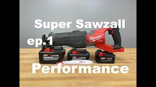 Milwaukee M18 Fuel Super Reciprocating Sawzall Review - 2722-20 Tested | Sawzall ep.1