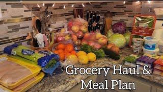 Grocery Haul & Meal Plan • Restocking after Pantry Challenge