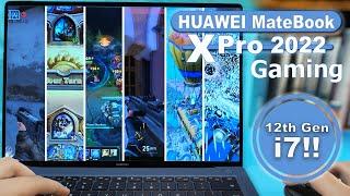 Huawei MateBook  X Pro (2022 - 12th gen i7!!!) Gaming – CSGO, Valorant, LOL, etc