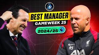 BEST ASSISTANT MANAGER | Is Table Bonus Worth the Risk? | DOUBLE GW25 | FPL 2024/25