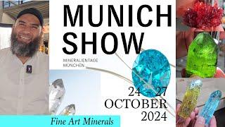 Fine Art Minerals LIVE from the 2024 Munich Mineral Show