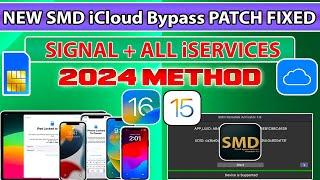 New SMD Ramdisk iCloud Bypass With Sim/Signal/iServices on iPhone/iPad iOS 17/16/15 Apple Patch Fix