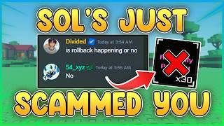 Did Sol's RNG Just Scam its ENTIRE Community?