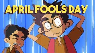 Crazy April Fool Antics in Childhood | April Fool's Day | Pranks | Funny Cartoon | Animated Video