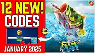 ️JANUARYCODES️ALL FISHING CLASH  GIFT PROMO CODES - 2025 - FISHING CLASH GIFT CODES