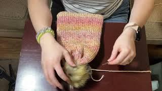 How to Machine Knit a Child's Hat - 48 Pin Sentro Knitting Machine Tutorial for Beginners