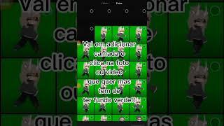 Como meter tela verde #capcut #memetrend