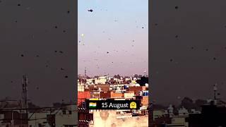 15August ki Taiyari Zoro Pe || Delhiand Brazil|| Kite Flying #kitemaking #shortsfeed