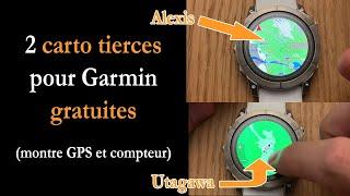 Les cartes perso Garmin (gratuites) : Alexis et Utagawa