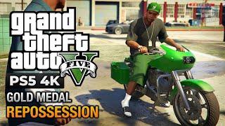 GTA 5 PS5 - Mission #3 - Repossession [Gold Medal Guide - 4K 60fps]