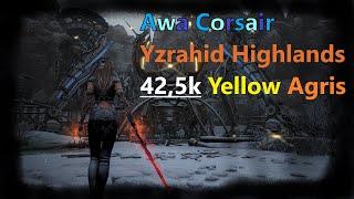 BDO | Awakening Corsair | Yzrahid Highlands 42,5+ (Yellow + Agris)