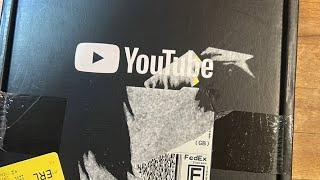 Live Unboxing of the Silver 100k YouTube play button!