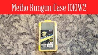 Обзор рыболовной коробки Meiho Rungun Case 1010W2