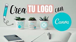 COMO HACER TU LOGO EN CANVA Y DESCARGARLO CON FONDO TRANSPARENTE... FÁCIL Y RÁPIDO