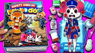 Sheriff Labrador Rescue Papillon from Oren Sprunki | Make Quiet Book ️DIY Paper️