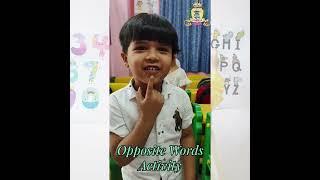  Opposite Words Activity at Pinnacle International School 