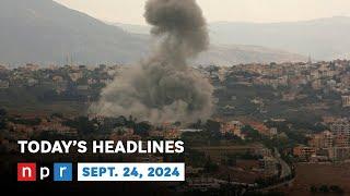 Hundreds Killed In Israel's Strikes On Southern Lebanon | NPR News Now