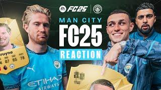 Man City REACT to FC 25 Ratings!  | De Bruyne, Foden, Grealish + More