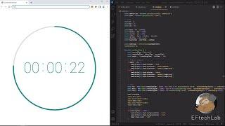 JavaScript Project: Countdown Timer with Progress Indicator