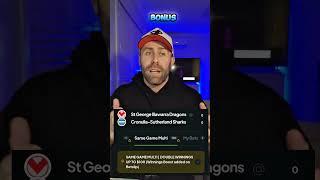 NRL Round 15 Predictions  - Cronulla Sharks VS St George Illawarra Dragons  #nrl