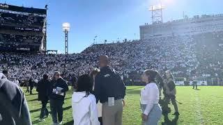 Penn State head coach James Franklin booed by student section following 20-13 loss to Ohio State